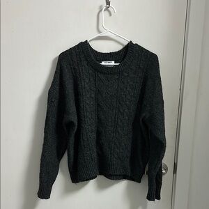 Old Navy Gray Crew Neck Sweater